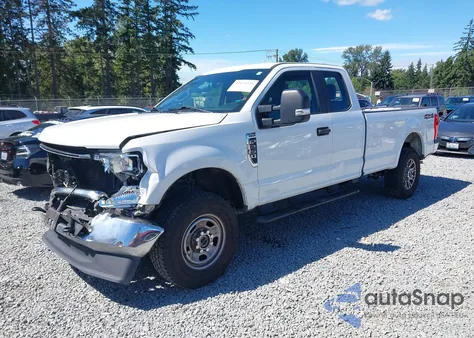 2020 Ford F-250 Xl from USA, damaged, VIN 1FT7X2B68LED03784